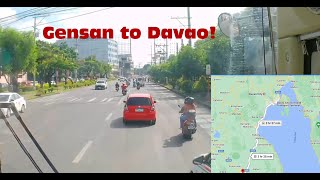 Gensan to Davao Bus Ride!