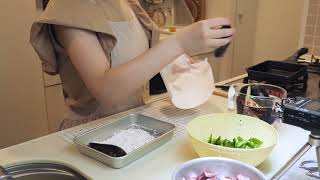 ASMR 声なし/癒しの作業音/お料理の音/Cooking japanese food