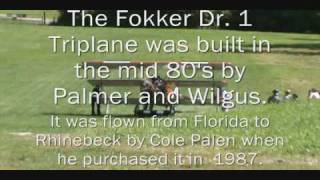 SPAD VII dogfights the Fokker Dr. 1 Triplane at the Old Rhinebeck Aerodrome