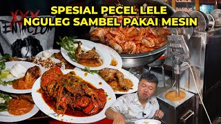 NYAMBELNYA PAKE ROBOT! SEAFOOD DAN PECEL LELE TERAMAI DI BOGOR!