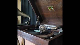 松島 トモ子 ♪ジングル・ベル♪ 1957年 78rpm record. HMV Model No 130 Gramophone