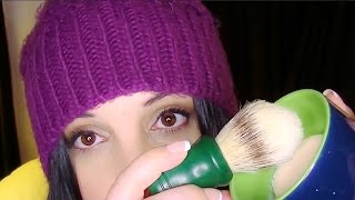 ASMR Binaural Tingle Blitz:  Shaving Lather For Relaxation