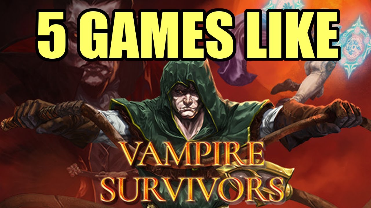 5 GAMES LIKE VAMPIRE SURVIVORS - YouTube