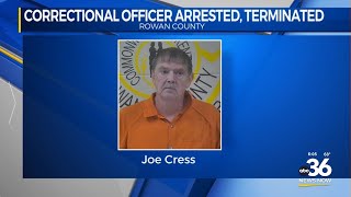 Correctional officer terminated and arrested on drug trafficking charges