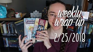 Weekly Wrap-Up | February 25, 2017 #booktubesff