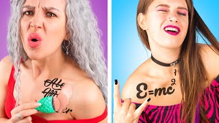 ¡Intercambio de Cuerpos Entre Chica Buena y Chica Mala!