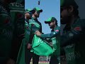 Players Celebrate Babar's 100th ODI Match #PAKvNZ #CricketMubarak #SportsCentral #Shorts #PCB M2B2A