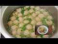 RESEP KUAH BAKSO BENING & SAMBAL BAKSO SUPER PEDES