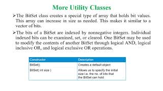 Video 60 Some more Utility Classes in Java Date Scanner StringTokenizer Java