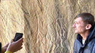 Gobustan Rock Art (Qobustan petroqlifləri), Azerbaijan - 4K