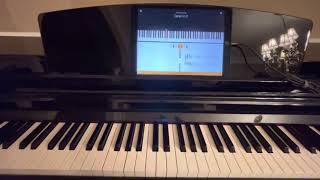 Yamaha Clavinova CSP-170PE and Flowkey app