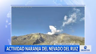 Continúa la inestabilidad sísmica en el volcán Nevado del Ruiz