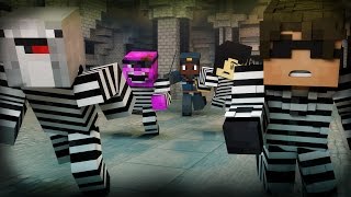 Minecraft Mini-Game: COPS N ROBBERS! (TOTAL LOSS OF CONTROL!) /w Facecam