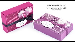 Sale a Bration Lasting Lily Fold Over Box Tutorial