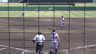 【橘学苑 高波直生】2017年4月29日 神奈川県春季大会 準々決勝vs東海大相模 小松勇輝 第2打席