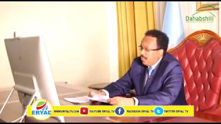 Madaxweyne Farmaajo Oo ka Qeyb Galay Shir Madaxda Dalalka IGAD Ku Wada Xidhiidheen Video-conference