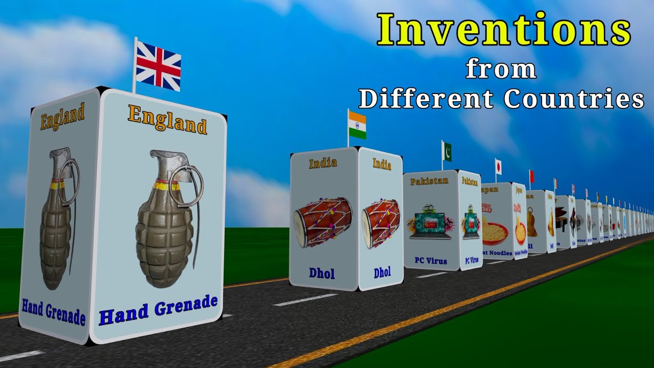 Inventions From Different Countries Youtube