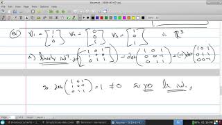 Basis and Dimension - Section 3.4