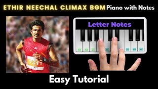Ethir Neechal Climax BGM Piano Tutorial with Notes | Anirudh | Siva | Perfect Piano | 2021