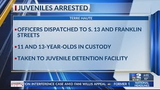 Two young juveniles arrested for attempted car theft in Terre Haute