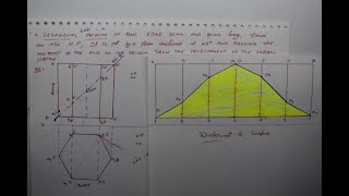 DEVELOPMENT OF SURFACE : 2. HEXAGONAL PRISM