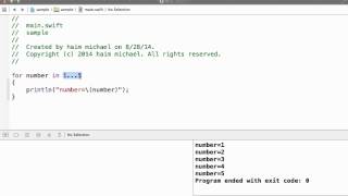 The Closed Range Operator in Swift