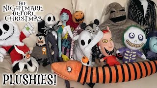 All Our Nightmare Before Christmas Holiday Plushies Video Compilation!