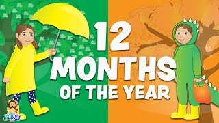 12 Months of the Year Song for Children - Fun Calendar Songs for Kids