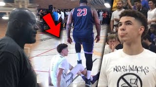 LaMelo Ball Disrespected in Front Of Shaq! Then Turns into a 6’8 Point God!