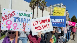 Walking TOUR at Eureka’s Rally for International Women’s Day: WOW the SIGNS
