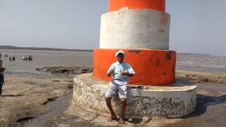 Arabia beach in Bhavnagar nikileshwar mahadev