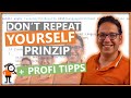 The DRY Principle - Don't repeat yourself [With example and professional tip]