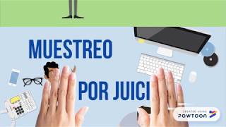 Muestreo Por juicio.