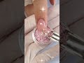 @Merlin Nails  Best long nude pink Glass Glitter Nails ballerina shape | Gel nails by Merlin