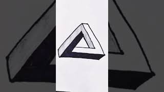 Optical illusions Drawings | 3D Drawing Easy | how to draw optical illusions #shorts #3ddrawing