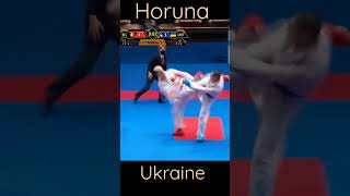 Horuna (UKRAINE) #shorts #karate #wkf #ukraine
