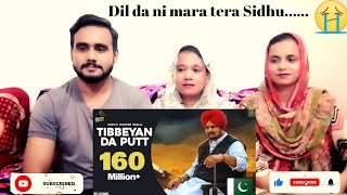 TIBBEYAN DA PUTT || Sidhu Moose wala || Pakistani Reaction || PUNJABI SONG