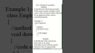 Java Tutorials-11/part_2/Java Naming Conventions