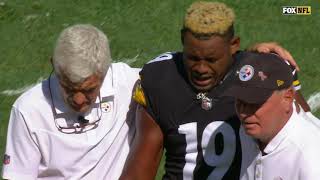 JuJu Smith-Schuster Arm Injury vs. Broncos | NFL Week 5