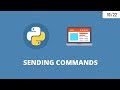 Python Network Programming 5 - Sending Commands ( Socket Programming )