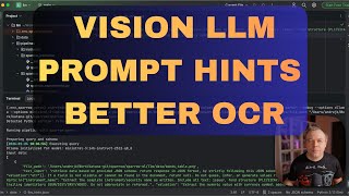 Vision LLM Output Control for Better OCR with Prompt Hints