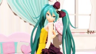 【MMD】DIVA風初音ミクでチット・チャット・マーチ！