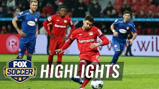 Bayer Leverkusen vs. Fortuna Dusseldorf | 2020 Bundesliga Highlights