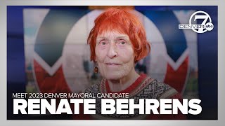 2023 Denver mayor race: Candidate Renate Behrens shares her platform