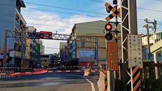 [山線]彰化市長順街平交道//踏切//Railroad crossing in Taiwan Taichung line