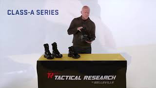 Tactical Research By Belleville Class A Series Boots Demo