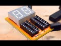 simple 2 digit 7 segment display 0 99 counter