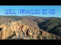 Rila mountain slopes, Bulgaria - sunny winter - 4K drone footage