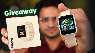 Redmi Watch Indian Variant Unboxing 🔥| Built In GPS | Budget Smartwatch | Giveaway 🤩