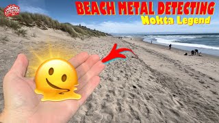 I Took My Nokta Legend Metal Detector to The Beach!